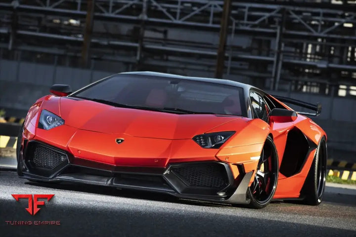 LAMBORGHINI AVENTADOR WIDE BODY KIT WITH WHEEL