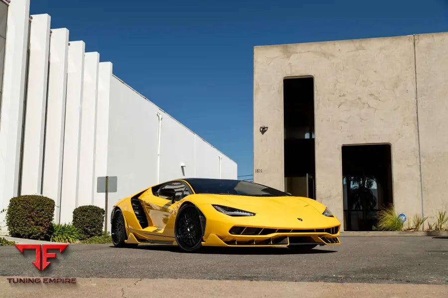LAMBORGHINI CENTENARIO FORGED WHEELS AND EXHAUST SYSTEM
