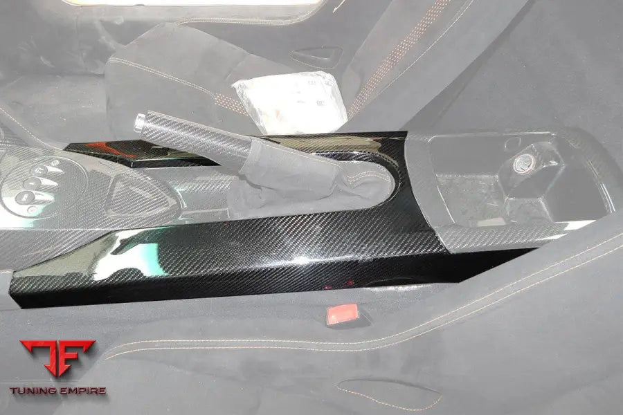 LAMBORGHINI GALLARDO OEM STYLE CARBON FIBER CENTER GEAR SHIFT CONSOLE BOARD BSD