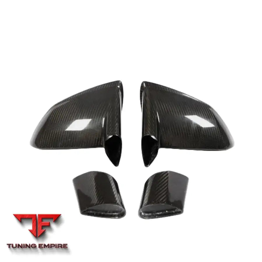 LAMBORGHINI GALLARDO CARBON FIBER MIRROR COVERS PAIR 2009-2014Y