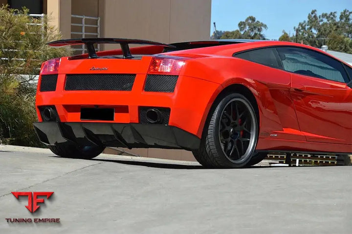 LAMBORGHINI GALLARDO OEM STYLE CARBON FIBER REAR DIFFUSER BSD