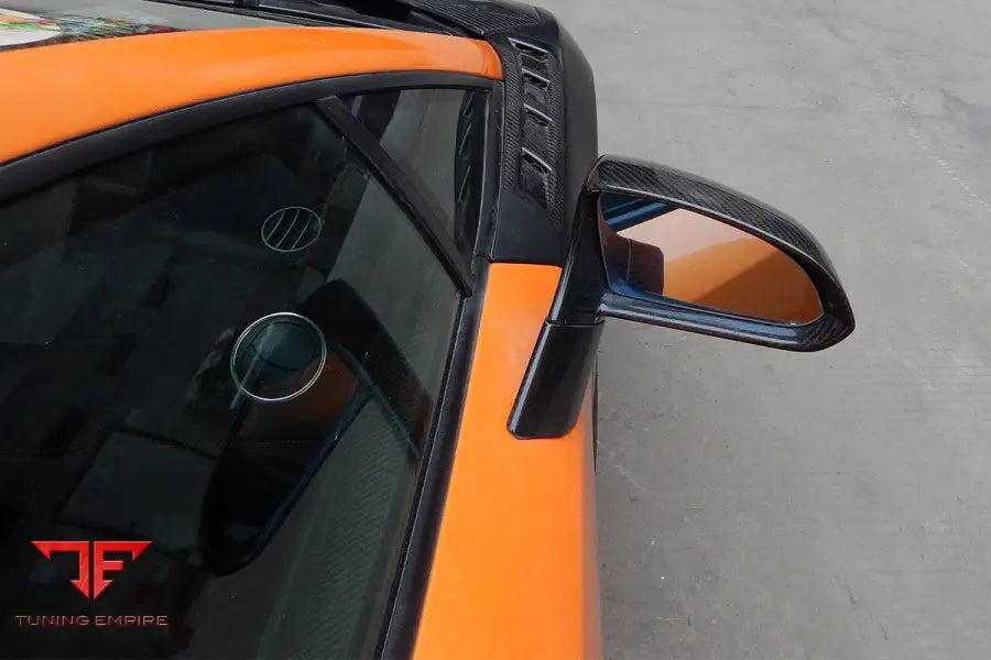 LAMBORGHINI GALLARDO LP570 OEM STYLE CARBON FIBER MIRROR COVER REPLACEMENT BSD