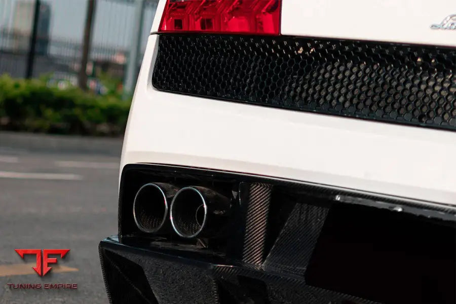 LAMBORGHINI GALLARDO STO STYLE CARBON FIBER REAR DIFFUSER BSD