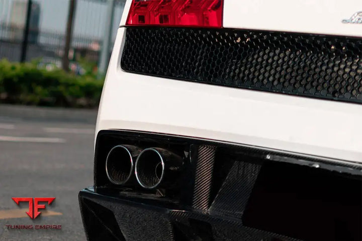 LAMBORGHINI GALLARDO STO STYLE CARBON FIBER REAR DIFFUSER BSD