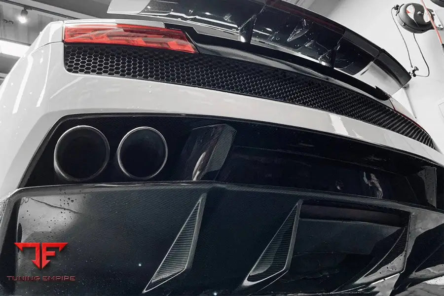 LAMBORGHINI GALLARDO STO STYLE CARBON FIBER REAR DIFFUSER BSD