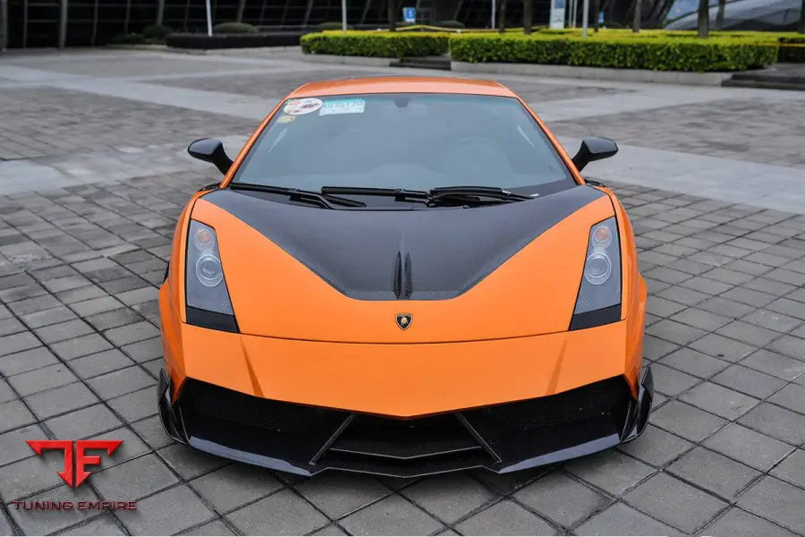 LAMBORGHINI GALLARDO VF STYLE CARBON FIBER HOOD BSD