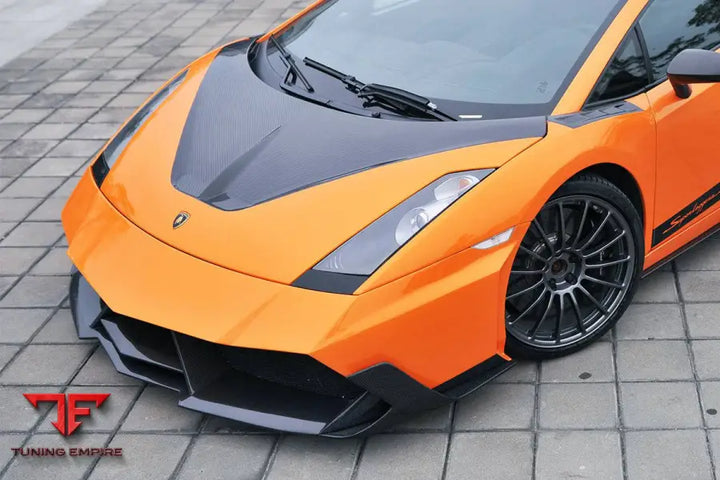 LAMBORGHINI GALLARDO VF STYLE CARBON FIBER HOOD BSD