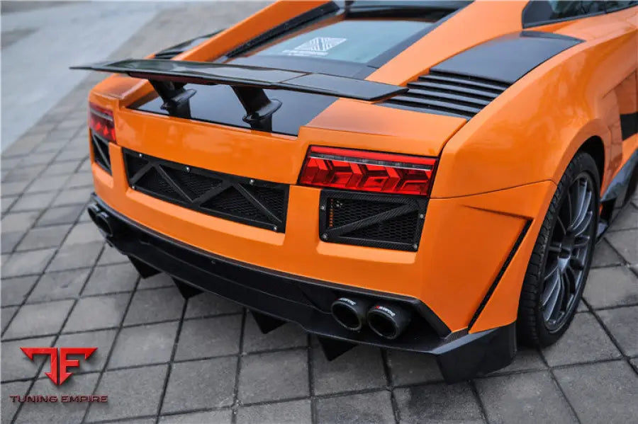LAMBORGHINI GALLARDO VF STYLE REAR BUMPER BSD