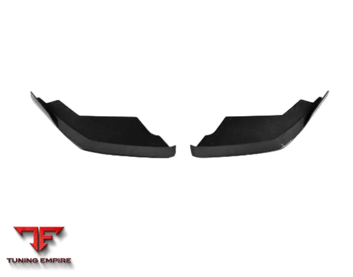 LAMBORGHINI HURACAN CARBON FIBER FRONT BUMPER SPLITTERS 2014-2018Y