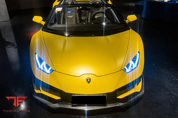 LAMBORGHINI HURACAN EVO 4WD OD STYLE DRY CARBON FRONT LIP BSD