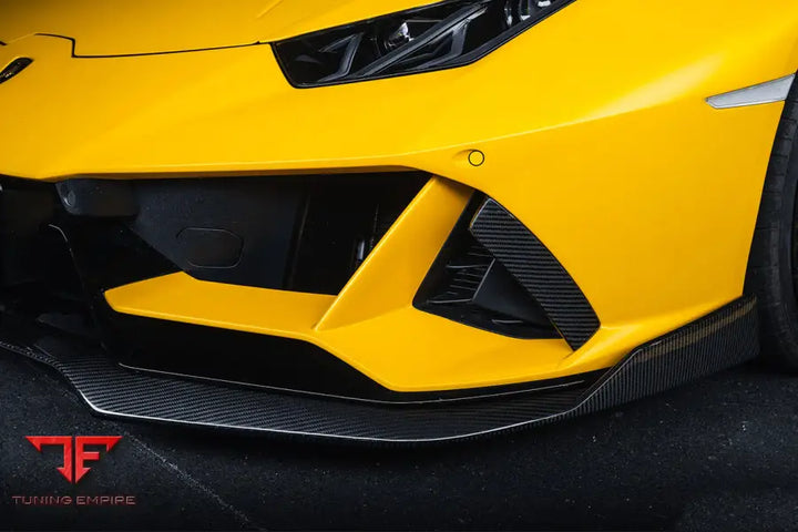 LAMBORGHINI HURACAN EVO 4WD OD STYLE DRY CARBON FRONT LIP BSD