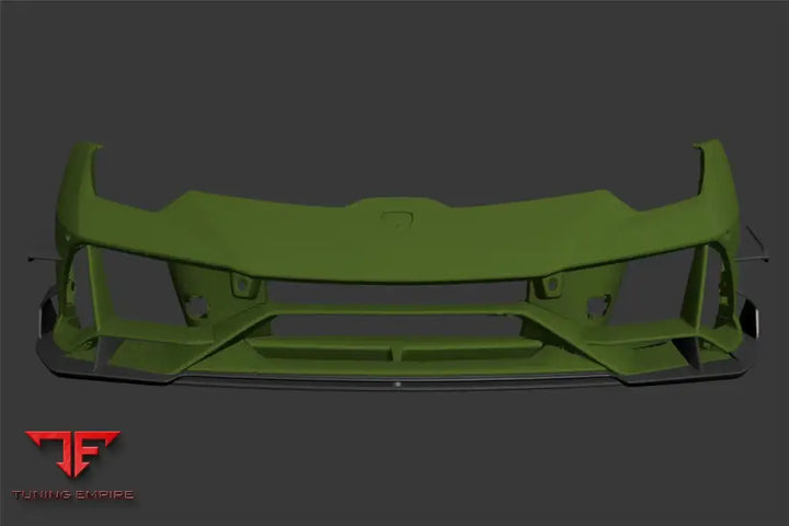 LAMBORGHINI HURACAN EVO 4WD ONLY BKSS STYLE CARBON FRONT BUMPER CANARDS BSD