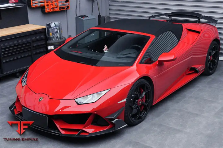 LAMBORGHINI HURACAN EVO 4WD ONLY BKSS STYLE CARBON FRONT LIP BSD
