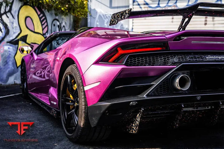 LAMBORGHINI HURACAN EVO OD STYLE CARBON FIBER REAR DIFFUSER BSD