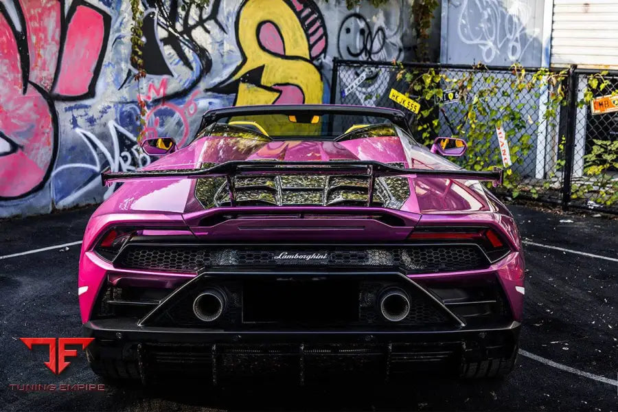 LAMBORGHINI HURACAN EVO OD STYLE CARBON FIBER REAR DIFFUSER BSD