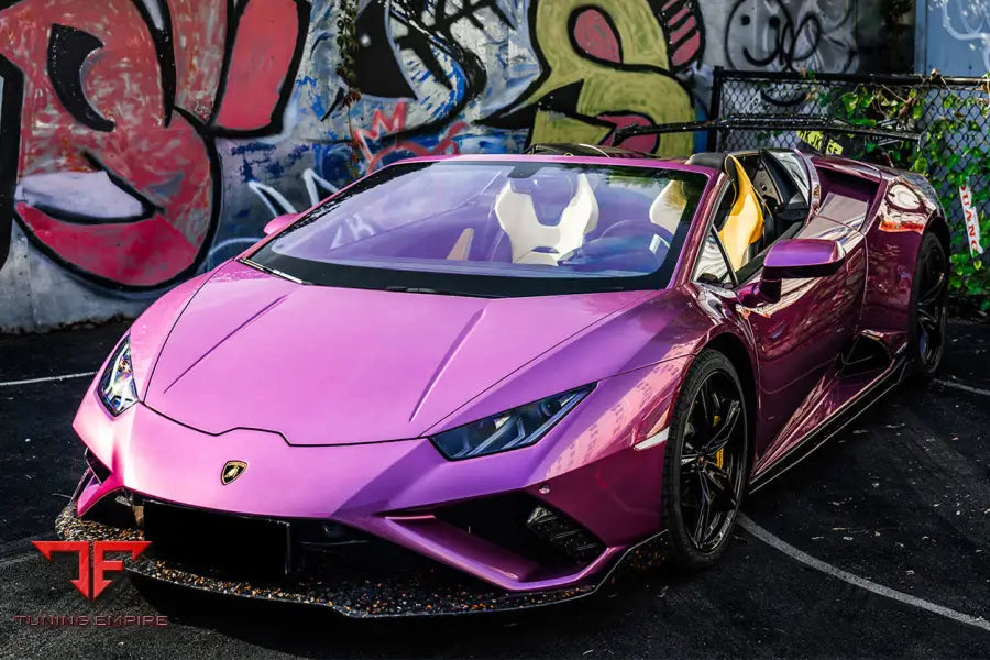 LAMBORGHINI HURACAN EVO OD STYLE DRY CARBON SIDE SKIRTS UNDER BOARD BSD