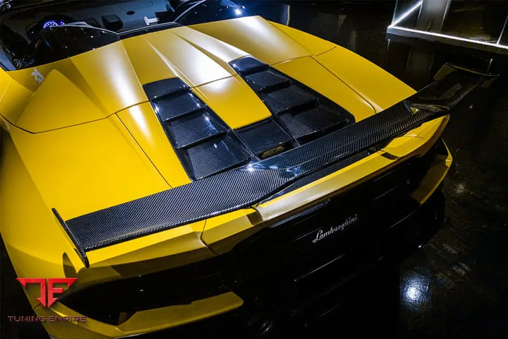 LAMBORGHINI HURACAN EVO OD STYLE DRY CARBON TRUNK SPOILER WING BSD