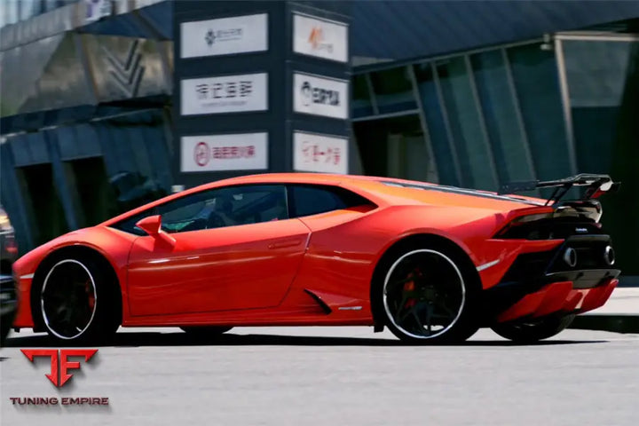 LAMBORGHINI HURACAN EVO OD STYLE DRY CARBON TRUNK SPOILER WING BSD