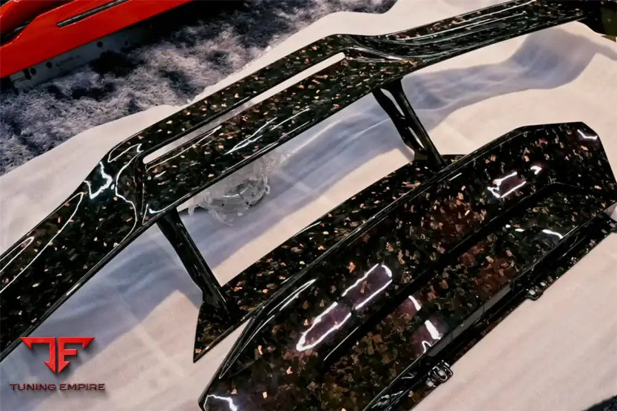 LAMBORGHINI HURACAN EVO OD STYLE DRY CARBON TRUNK SPOILER WING BSD