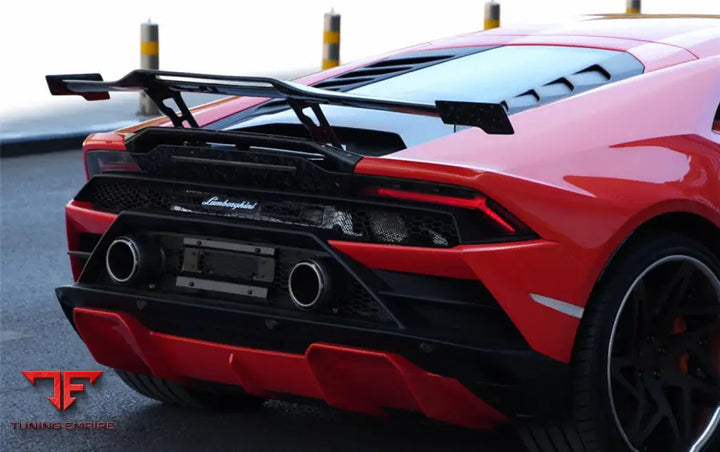 LAMBORGHINI HURACAN EVO OD STYLE DRY CARBON TRUNK SPOILER WING BSD