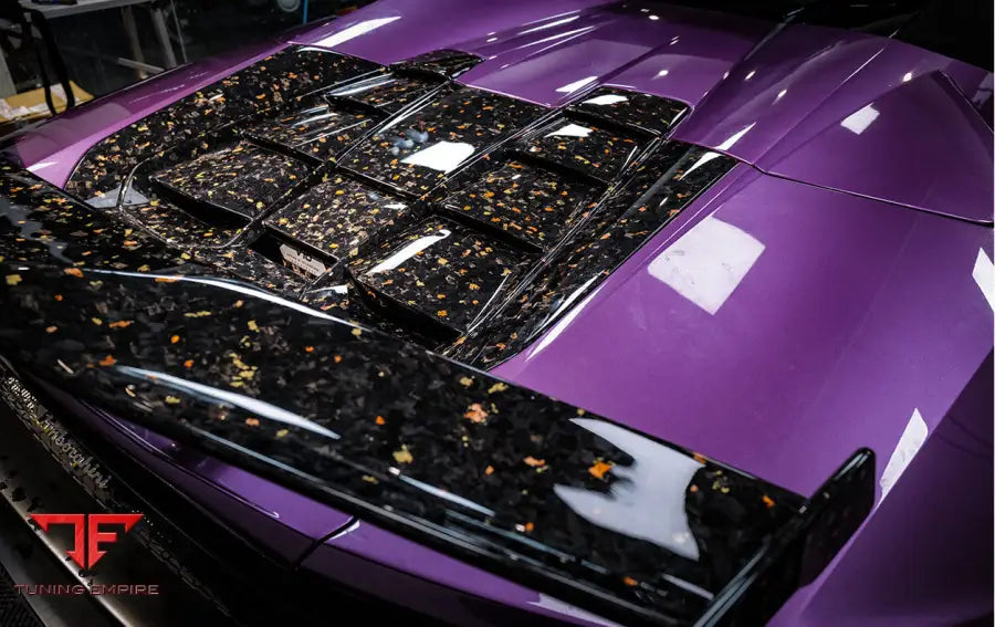 LAMBORGHINI HURACAN EVO OD STYLE DRY CARBON TRUNK SPOILER WING BSD