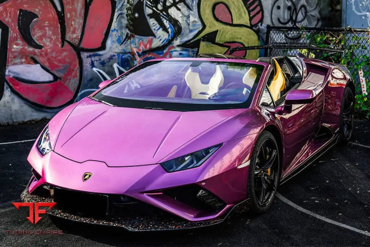 LAMBORGHINI HURACAN EVO OD STYLE DRYCARBON FIBER SIDE SKIRTS BSD