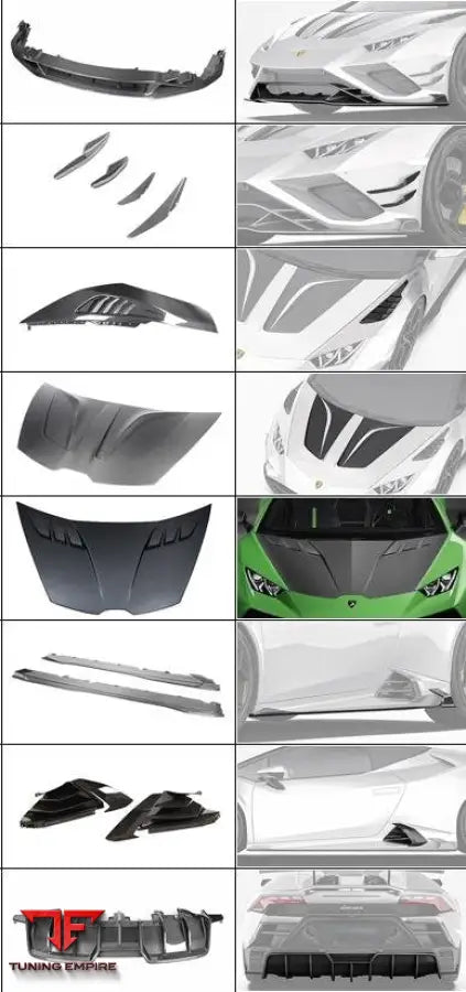 LAMBORGHINI HURACAN EVO RAZOR CARBON BODY KIT