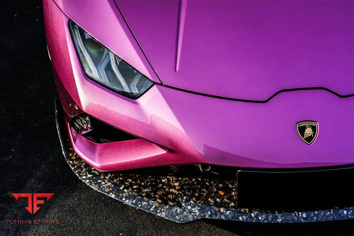LAMBORGHINI HURACAN EVO RWD OD STYLE CARBON FIBER FRONT LIP BSD