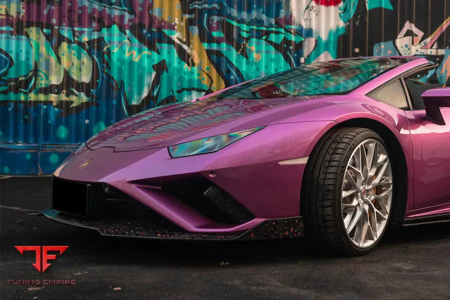 LAMBORGHINI HURACAN EVO RWD OD STYLE CARBON FIBER FRONT LIP BSD