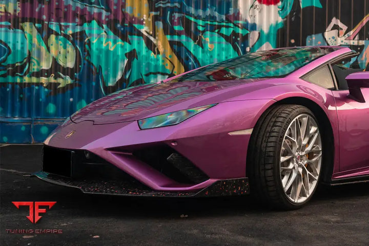 LAMBORGHINI HURACAN EVO RWD OD STYLE CARBON FIBER FRONT LIP BSD