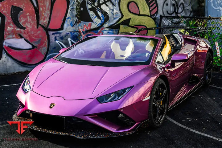 LAMBORGHINI HURACAN EVO RWD OD STYLE CARBON FIBER FRONT LIP BSD