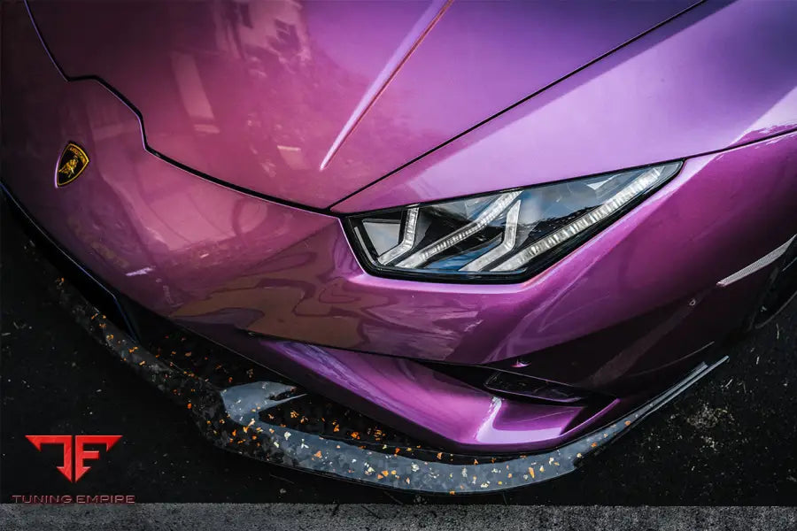 LAMBORGHINI HURACAN EVO RWD OD STYLE CARBON FIBER FRONT LIP BSD
