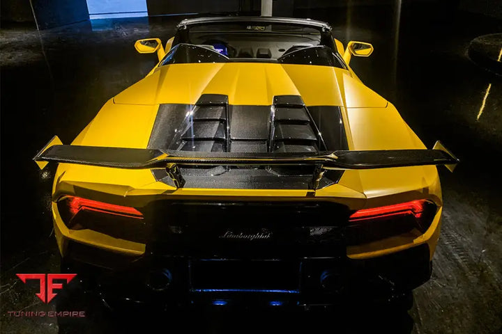LAMBORGHINI HURACAN EVO SPYDER OD STYLE CARBON FIBER ENGINE TRUNK BSD