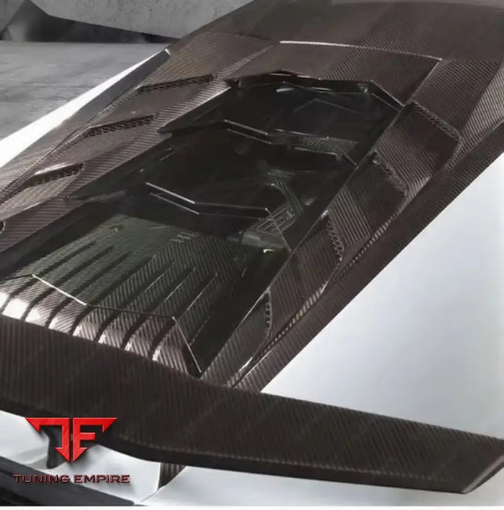 LAMBORGHINI HURACAN LP580 LP610 CARBON FIBER TRANSPARENT ENGINE HOOD