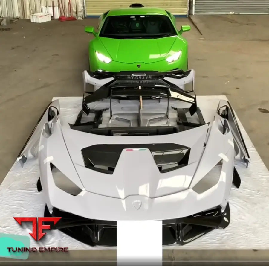 Lamborghini Huracan Lp580 Lp610 To Sto Conversion Carbon Body Kit