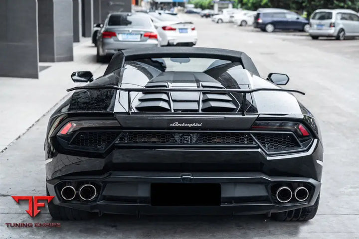 LAMBORGHINI HURACAN LP580 OE STYLE CARBON REAR BUMPER GRILLE BSD