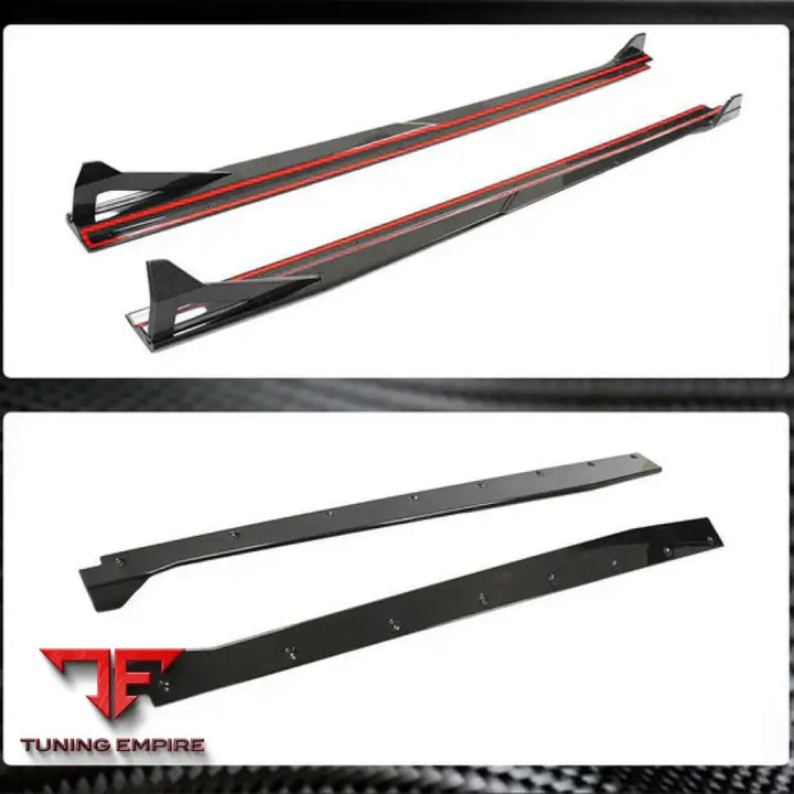 LAMBORGHINI HURACAN LP610-4 LP580-2 CARBON FIBER SIDE SKIRTS 2014-2018Y