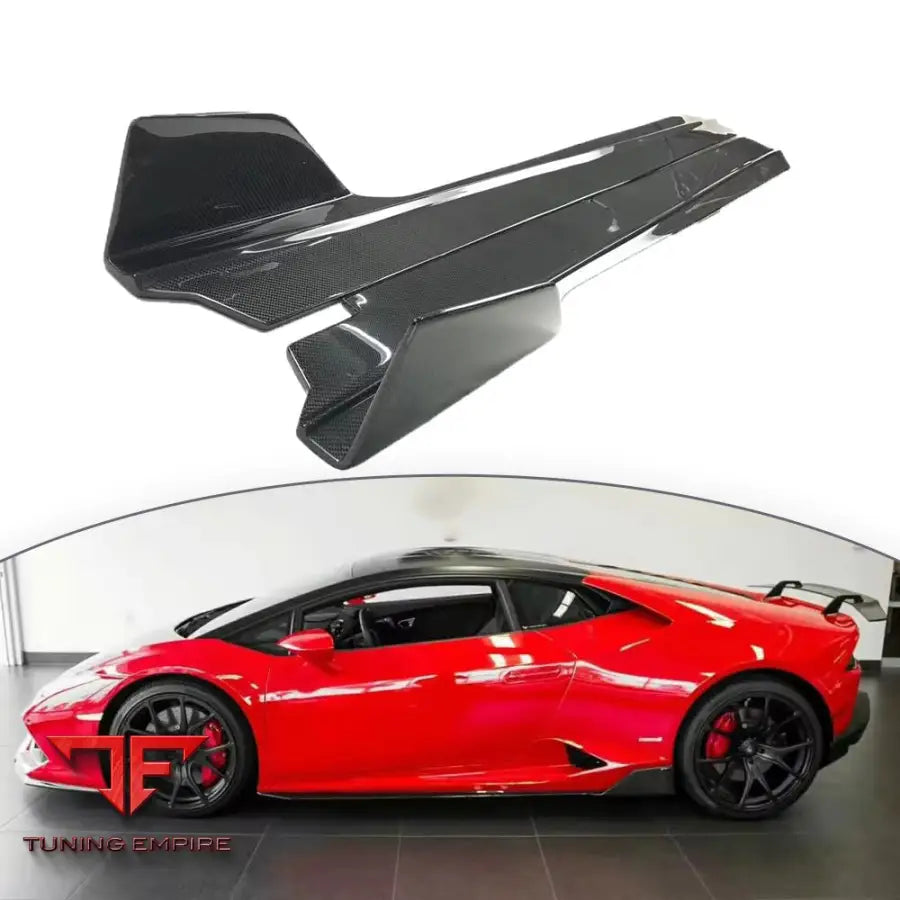 LAMBORGHINI HURACAN LP610 CARBON FIBER SIDE SKIRTS
