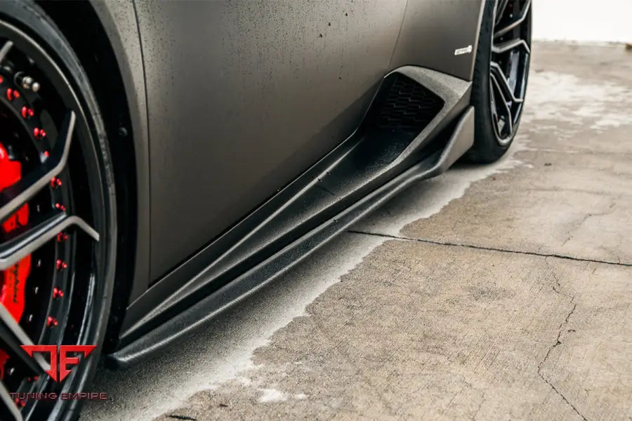 LAMBORGHINI HURACAN LP610 & LP580 AYP STYLE CARBON FIBER SIDE SKIRTS BSD