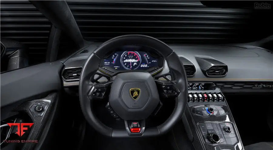 LAMBORGHINI HURACAN LP610 & LP580 & EVO AUTOCLAVE CARBON FIBER DOOR HANDLE BSD