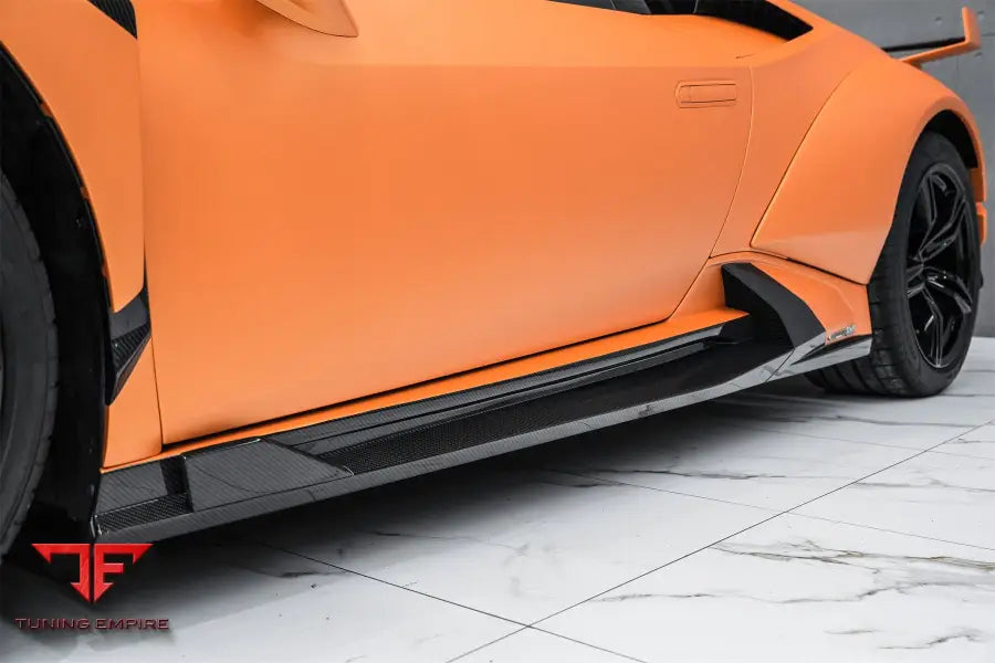 LAMBORGHINI HURACAN LP610 & LP580 & EVO & STO & TECNICA BKSSII STYLE SIDE SKIRTS BSD