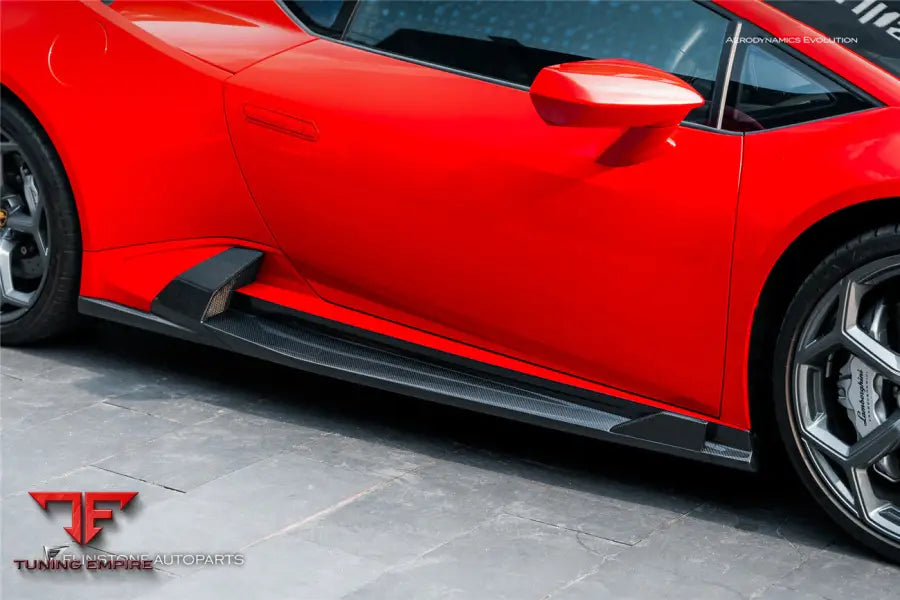 LAMBORGHINI HURACAN LP610 & LP580 & EVO & STO & TECNICA BKSSII STYLE SIDE SKIRTS BSD