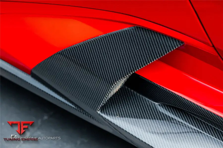 LAMBORGHINI HURACAN LP610 & LP580 & EVO & STO & TECNICA BKSSII STYLE SIDE SKIRTS BSD