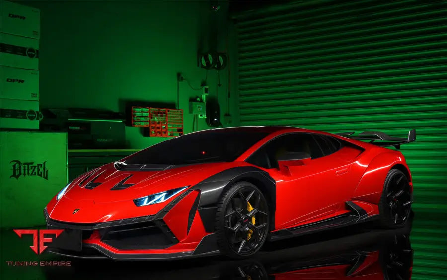 LAMBORGHINI HURACAN LP610 & LP580 & EVO & STO & TECNICA BKSSII STYLE SIDE SKIRTS BSD
