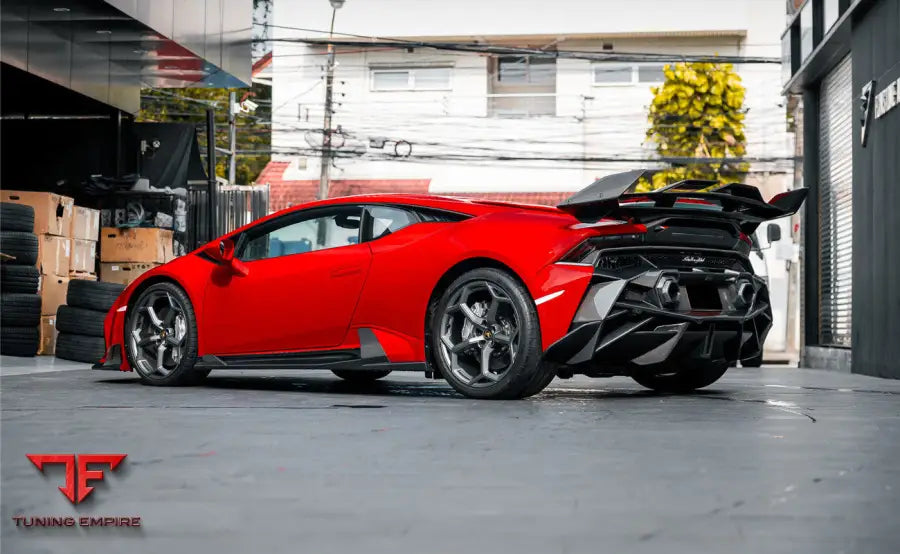 LAMBORGHINI HURACAN LP610 & LP580 & EVO & STO & TECNICA BKSSII STYLE SIDE SKIRTS BSD