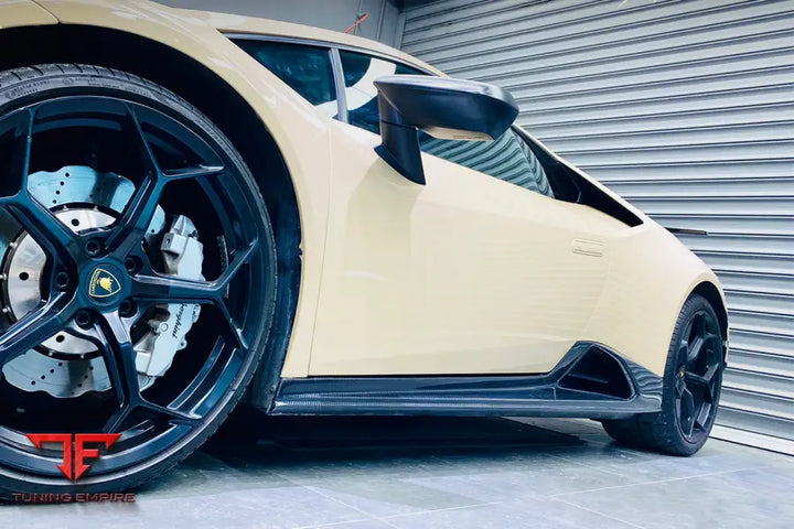 LAMBORGHINI HURACAN LP610 & LP580 & EVO & STO & TECNICA PEVO STYLE SIDE SKIRTS BSD