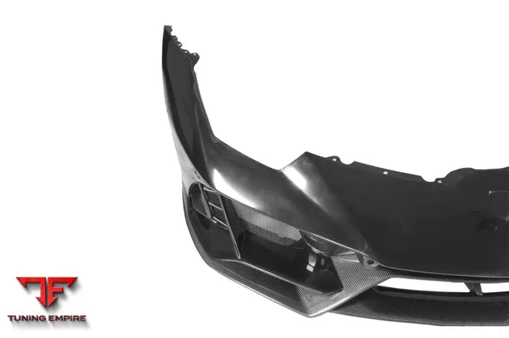 LAMBORGHINI HURACAN LP610 & LP580 & EVO & TECNICA EVO-4WD STYLE PARTIAL CARBON FRONT BUMPER BSD