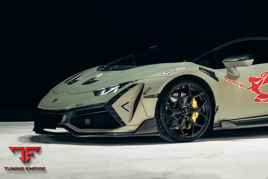 LAMBORGHINI HURACAN LP610 & LP580 & EVO & TECNICA BKSSII STYLE FRONT BUMPER BSD