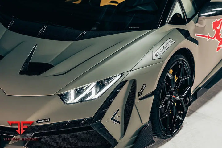 LAMBORGHINI HURACAN LP610 & LP580 & EVO & TECNICA BKSSII STYLE FRONT WIDE FENDER BSD