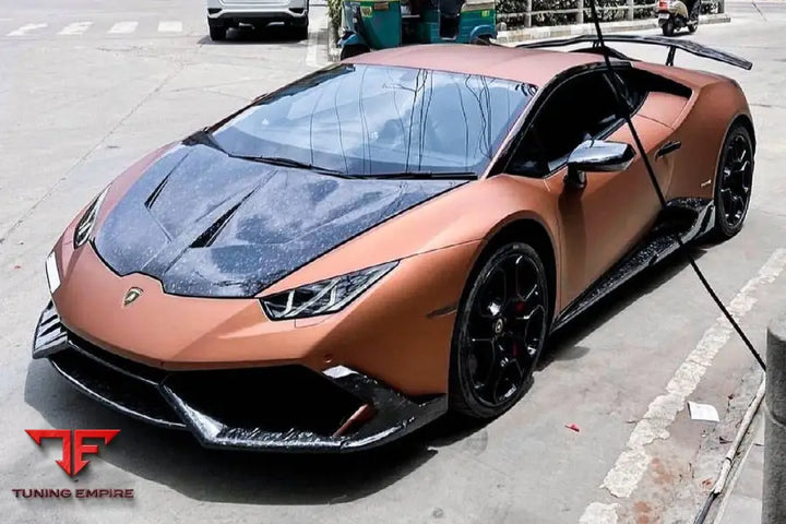 LAMBORGHINI HURACAN LP610 & LP580 & EVO & TECNICA CADO STYLE CARBON FIBER HOOD BSD